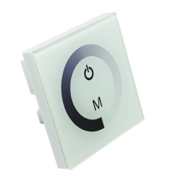 LED dimmer - wandbediening touch panel - wit LED dimmer - wandbediening touch panel - wit
